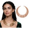 Arany Fém Choker Nyaklánc Nőknek Hercegnő Jelmezhez