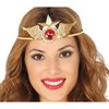 Arany Női Szuperhős Tiara Tematikus Partira