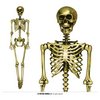 Arany Színű Csontváz Dekoráció Halloweenre, 90 cm