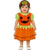 Aranyos Tök Jelmez Csecsemő Lányoknak Halloweenre
