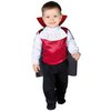 Aranyos Vámpír Jelmez Fiú Csecsemőknek Halloweenre, 2 - 3 Év, Bordó, Fekete