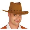 Barna Műbőr Cowboy Kalap Felnőtteknek