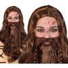 Barna Viking Paróka és Szakáll Férfiaknak