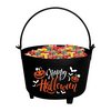 Boldog Halloween Boszorkányüst Halloweenre, 24x23x15 cm