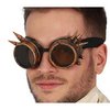 Bronz Steampunk Goggles Szemüveg Felnőtteknek