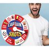 Captain Shots Ivós Rulett Játék Legénybúcsúra, 40 cm