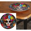 Catrina Design Papírtányér Mexikói Halottak Napjára, 6 darabos, 23 cm