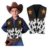 Cowboy Seriff Mellény Gyerekeknek