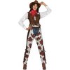 Vadnyugati Cowgirl Lány Jelmez Szett