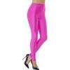 Neonrózsaszín Csillogó Spandex Női Leggings - M