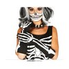 Csontváz Kesztyű Felnőtteknek Halloweenre, 40 cm