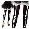 Csontváz Mintás Női Leggings Halloweenre