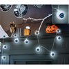Csontvázszem LED Fényfüzér Halloweenre, 10 LED-es, 130 cm