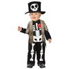 Cuki Csontváz Fiú Jelmez Halloweenre, 18 - 24 Hónap