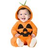Cuki Tök Jelmez Csecsemőknek Halloweenre, 2 - 3 Év, Narancssárga, Fekete