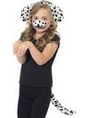 Dalmata Kutya Jelmezkellék Szett Fülekkel, Farokkal és Orral