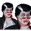Drakula Férfi Paróka Fekete-Fehér Halloweenre
