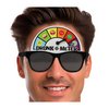 Drunk-O-Meter Férfi Partiszemüveg Legénybúcsúra