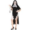 Elátkozott Apáca Női Jelmez Halloweenre