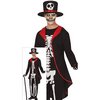 Elegáns Csontváz Férfi Jelmez Halloweenre