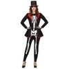 Elegáns Csontváz Női Jelmez Halloweenre