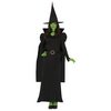 Elegáns Fekete Boszorkány Női Jelmez Halloweenre