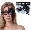 Elegáns Fekete Csipke Maszk Nőknek Halloweenre