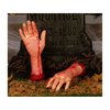 Élethű Vérző Kezek Halloween Dekoráció, 30 cm