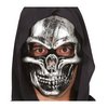 Ezüst Koponya Maszk Felnőtteknek Halloweenre