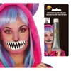 Ezüst Víztartalmú Arcfesték Tubus Halloweenre, 20 ml