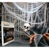 Fehér Pókháló Dekoráció Halloweenre, 60 g