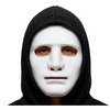Fehér PVC Arc Maszk Felnőtteknek Halloweenre