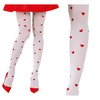 Fehér Szívecskés Női Harisnya Tematikus Partira