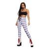 Fehér Űrlényes Női Leggings - XS