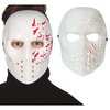 Fehér Véres Hoki Maszk Felnőtteknek Halloweenre