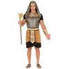 Fekete-Arany Egyiptomi Fáraó Férfi Jelmez Szett