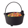 Fekete Boszorkány Üst Halloweenre, 24 cm