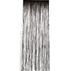 Metálfényű Fekete Szalagfüggöny Ajtódekoráció ? 91 cm x 244 cm