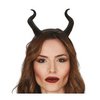 Fekete Démon Szarv Fejpánt Halloweenre