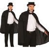 Fekete Elegáns Köpeny Felnőtteknek, 100 cm