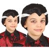 Fekete-Fehér Drakula Fiú Paróka Halloweenre
