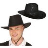 Fekete Flitteres Cowboy Kalap Legénybúcsúra