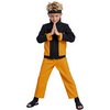 Fekete-Narancs Ninja Fiú Jelmez, 7 - 9 Év