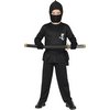 Fekete Ninja Jelmez Lányoknak, 3 - 4 Év