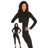 Fekete Női Hosszú Ujjú Body Jelmez Alap