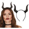 Fekete Ördögszarv Fejpánt Felnőtteknek Halloweenre