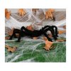 Fekete Plüss Pók Halloween Dekorációra, 70 cm