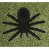 Fekete Pók Dekoráció Halloweenre, 14 cm