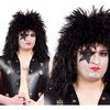 Fekete Rocker Férfi Paróka