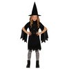Salem Boszorkány Lány Jelmez Halloweenre, 10 - 12 Év, Fekete